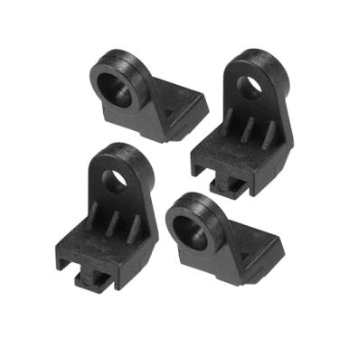 Imagem de A ABSOPRO 4 peças de montagem de ventilador de radiador elétrico em forma de L suporte universal para carro, caminhão, SUV, radiador, item de substituição