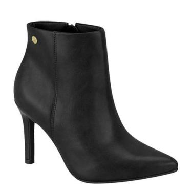 Imagem de Bota Coturno Vizzano Feminino Salto Fino Cano Curto 3049219, 38