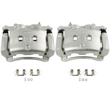 Imagem de SCITOO 19B7146 19B7147 Pinças de freio a disco dianteiro esquerdo e direito com suporte apto para INFINITI para Q50 2014-2018, para Nissan para Rogue 2014-2018, para Nissan para X-Trail 2014-2015
