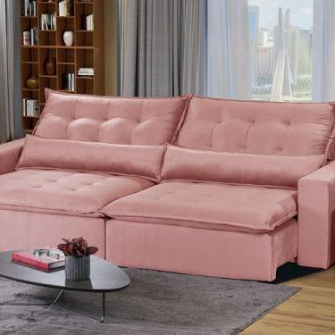 Imagem de Sofá Modular Bahia 5 Lugares 250cm com Molas Retrátil e Reclinável Yes