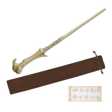 Imagem de EnchantZone Magic Wizard Wand Resin Witch Sorcerer Wands for Kids Cosplay Party Halloween Costume Accessories, Bone