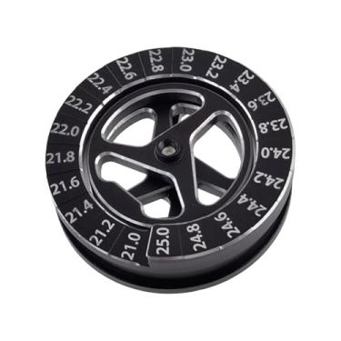 Imagem de Dynwave Acessório para medidor de inclinação circular de carro RC 21,0-25,0 mm, fácil de usar, ajuste de inclinação, hobby para veículo RC 1/10