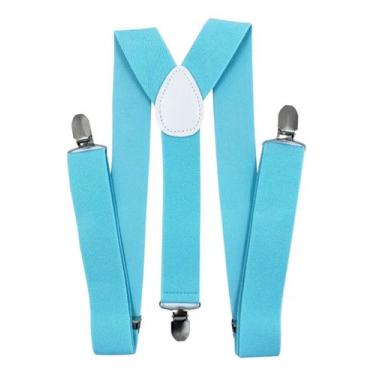 Imagem de Suspensórios Masculino Feminino Largo Plus Size Gg Ajustavel - RPires,