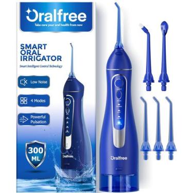 Imagem de Water Dental Flosser Oralfree Cordless 300mL 4 modos IPX7