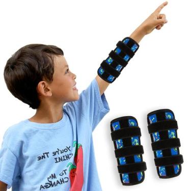 Imagem de Dissuasor de sucção de dedos JFHNMLW Dinosaur Elbow Guard, 2 unidades