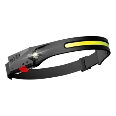 Imagem de Lanterna De Cabeça 5 Leds Forte Recarregável A Prova D`Água