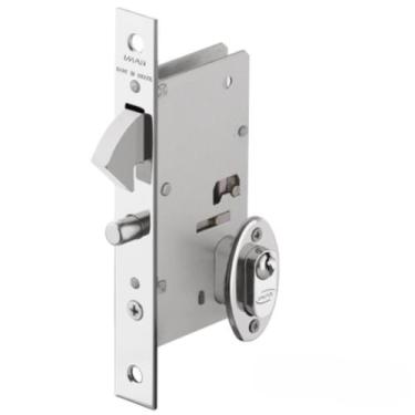 Imagem de Fechadura Bico De Papagaio Para Porta De Correr Externa 29mm Branca Fa