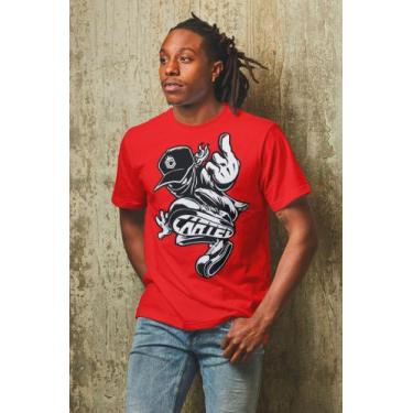 Imagem de Camiseta Cartel Hip Hop, Verde militar, G