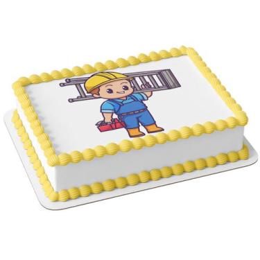 Imagem de Papel arroz para bolo  festa comemoração feliz aniversário serviços pe