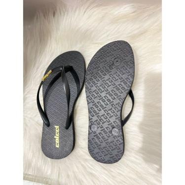 Imagem de Chinelo Feminino Colcci Correia Fina Color Metal Sandália