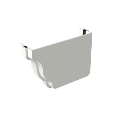 Imagem de Cabeceira Direita para Calha Aquapluv Style Branca - Tigre - Acessório