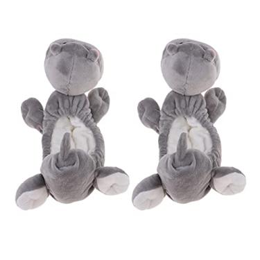 Imagem de Milageto Skate de Cobre Guardas para Patins de Hóquei, Patins de E Patins de - Protetores de de Patinagem, Tamanho a de 28-36, Hipopótamo