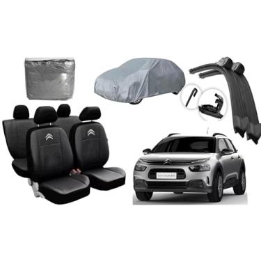 Imagem de Capa de couro +Capa de cobrir + Limpador de para - brisa - Citroen C4 cactus 18-25