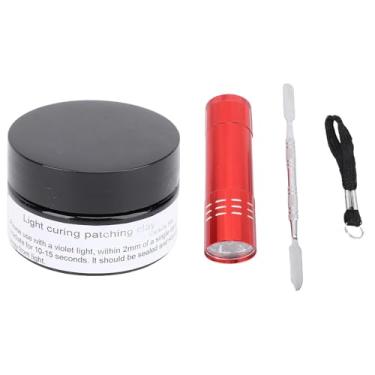 Imagem de RiToEasysports Massa de Cura Leve 50g Argila de Endurecimento Rápido Kit de Preenchimento de Reparo de Configuração Rápida para Impressões 3D Modelo Artesanato Unhas Composto à Base de Resina Reforçada Com Fibra