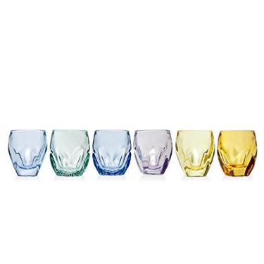Imagem de Godinger Multi Color Shot Glasses Shooters - Stockholm, Set of 6