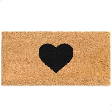 Imagem de THEODORE MAGNUS Tapete de porta - Tapete de boas-vindas para porta da frente com suporte antiderrapante - Capacho de fibra de coco durável - perfeito para entrada externa e tapete de entrada - externo