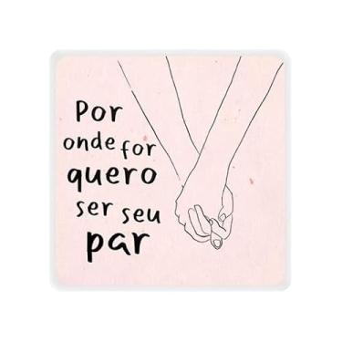 Imagem de Luminária Box Slim Por Onde For USB Decorativa – Luz LED Difusa para Quarto e Escritório