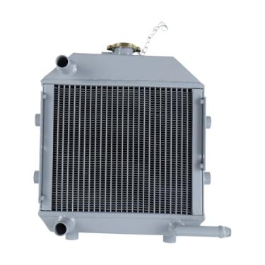 Imagem de Lesurey Radiador de trator de alumínio SBA310100211 1942SMP130486 Compatível com Ford Compact 1300 Model Tractor