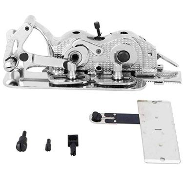 Imagem de Acessório para furo de botão de máquina de costura Furo de fechadura para máquina de costura industrial Fechadura de aço de alta qualidade Acessório de caseado durável para