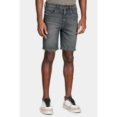Imagem de Bermuda Aramis Jeans Dirty Azul Escuro-Masculino