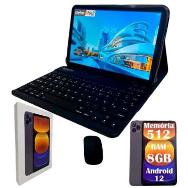 Imagem de Tablet PC Tela 10.1 A-Tab8 8GB RAM 512GB Armazenamento 5G Aceita Chip 