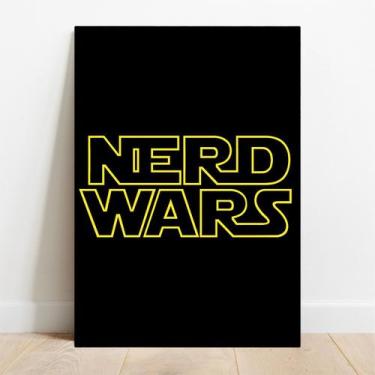 Imagem de Placa Decorativa Nerd Wars - TaColado, 15x21cm