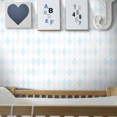 Imagem de Papel de Parede Losango Clear - Várias Cores - TACOLADO PAPEL DE PARED