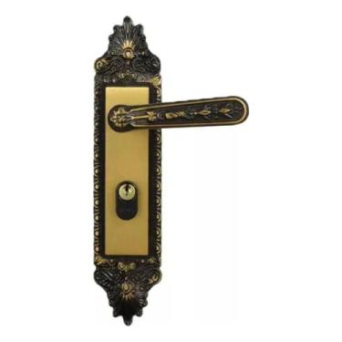 Imagem de Fechadura Externa Colonial MGM 40mm para Porta de Madeira - Congratula