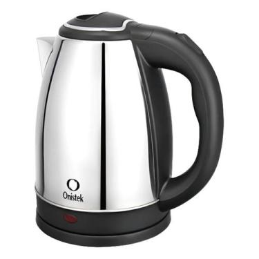 Imagem de Chaleira Elétrica Onistek 1,8L em Aço Inox  110V  1200W, Desligamento 