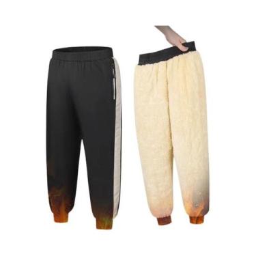 Imagem de Calças De Esqui Impermeáveis Para Meninos E Meninas, Acolchoadas, Quen