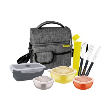 Imagem de Kit Marmita com Bolsa Térmica Tramontina Power Up 09 Peças