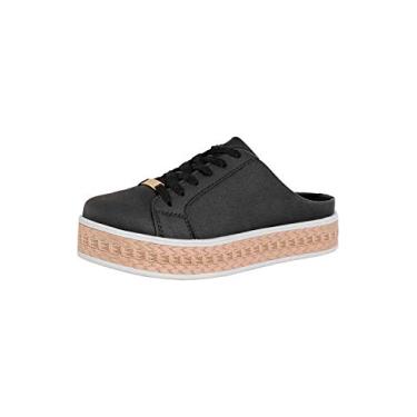 tenis preto escolar feminino