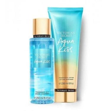 Imagem de Kit Body Splash + Creme Victoria`S Secret Aqua Kiss
