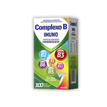 Imagem de Complexo B Airela 100 compirmidos Suplemento Alimentar