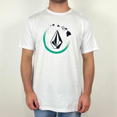 Imagem de Camiseta Volcom Halostone Branco-Masculino