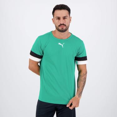 Imagem de Camiseta Puma Teamrise Verde-Masculino