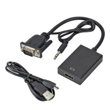 Imagem de Conversor Vga M X Hdmi F Com Audio