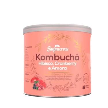 Imagem de Supraervas Kombucha em Pó 200g - 3 Sabores (Hibisco, Cranberry e Amora) - 20 Porções - Chá em Pó