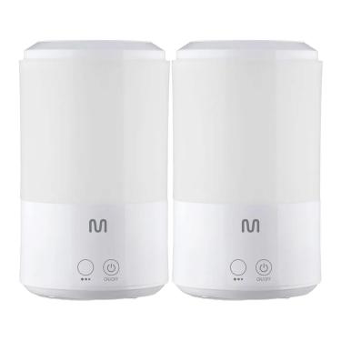 Imagem de Kit 2 und Umidificador de Ar 3 Litros Multilaser Pure Air Bivolt