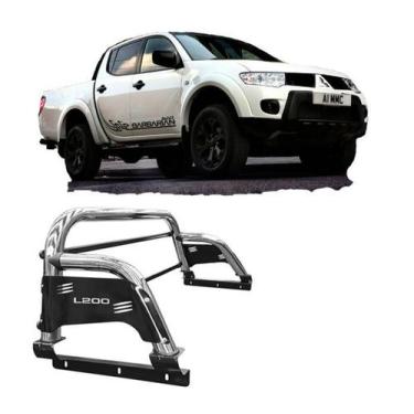 Imagem de Santo Antonio L200 Triton H3 Cromado - HOZZ