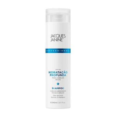 Imagem de Shampoo Cabelos Secos Sem Sal Hidratação Profunda Jacques Janine 240ml