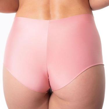 Imagem de Kit 5 Calcinha Tanga Fristyle Short Corte A Laser Cintura Alta, M, Pre