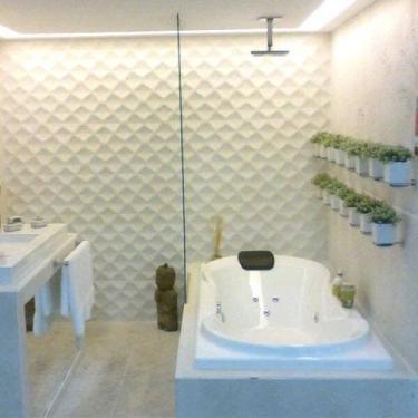 Imagem de Banheira Hidromassagem Astra Due Luxo 180cmx90cmx44cm - 04 Jatos Branc