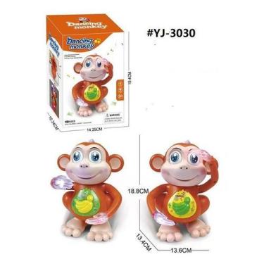 Imagem de Brinquedo Macaco  Divertido  Musical Danante Com Luzes. - toys
