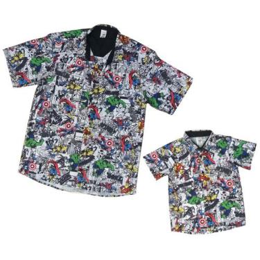 Imagem de Kit Vingadores Gibi Pai e Filho Infantil - Ateliê Iza Rocha, 02