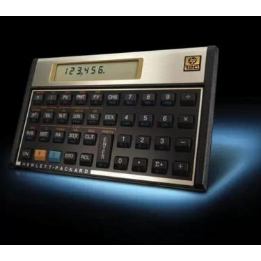 Imagem de Calculadora Financeira 12 C Gold Display LCD Original - hp