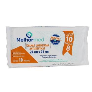 Imagem de Toalhas Umedecidas Antissépticas para banho no leito Minasrey MelhorMe