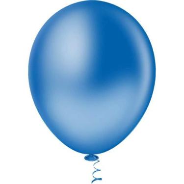 Imagem de Balão GRAN Festa N90 Azul Royal Pacote com 50 Unidades - Riberball