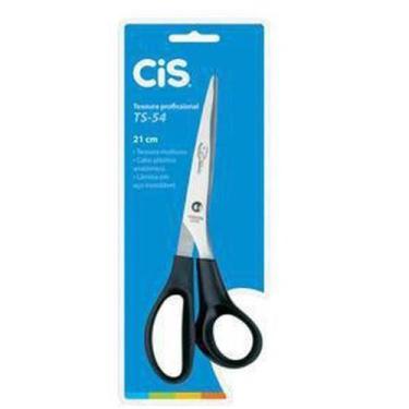 Imagem de Tesoura CIS TS-54 Office 21CM Preto - Sertic