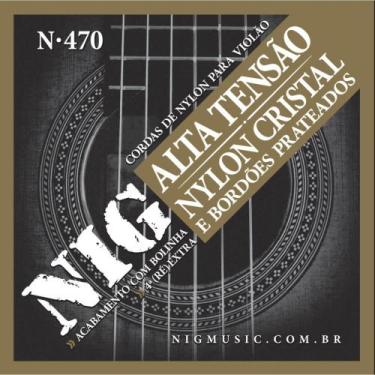 Imagem de Encordoamento para Violão NYLON ALTA Tensão - Rouxinol